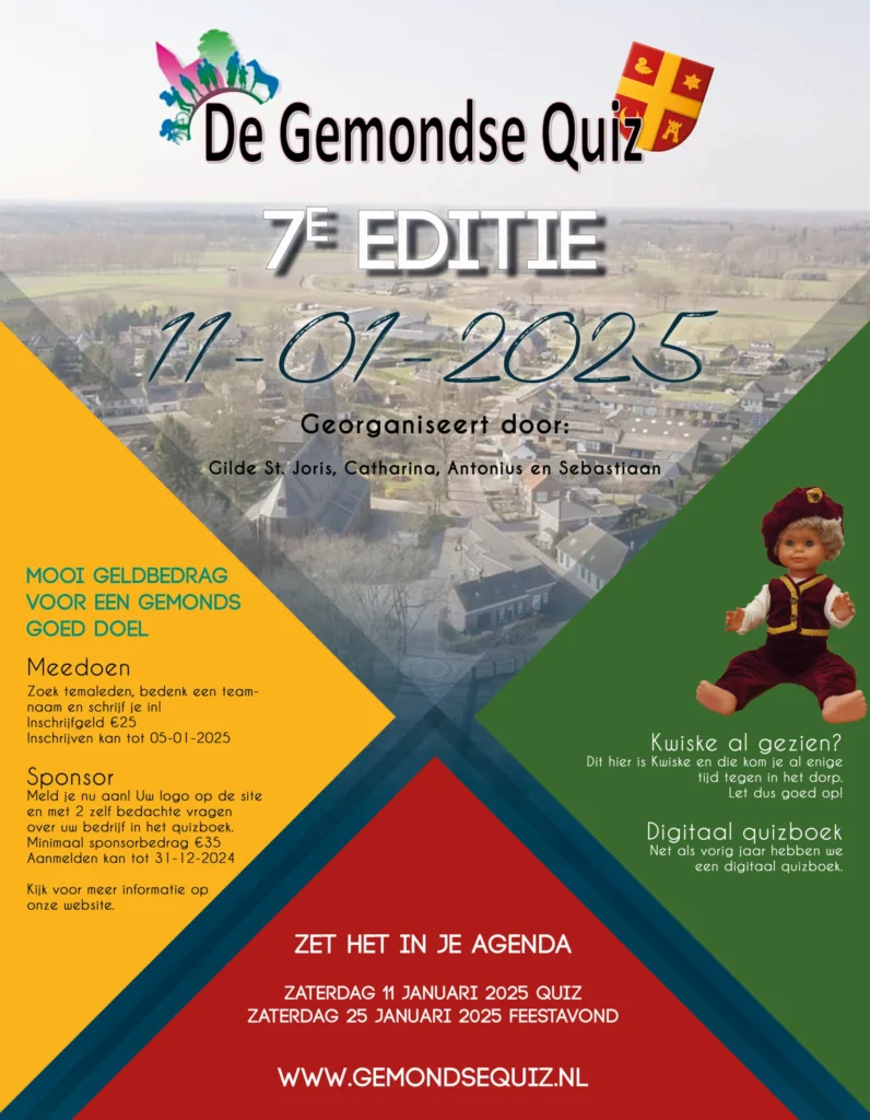 7e editie Gemondse Quiz 2025