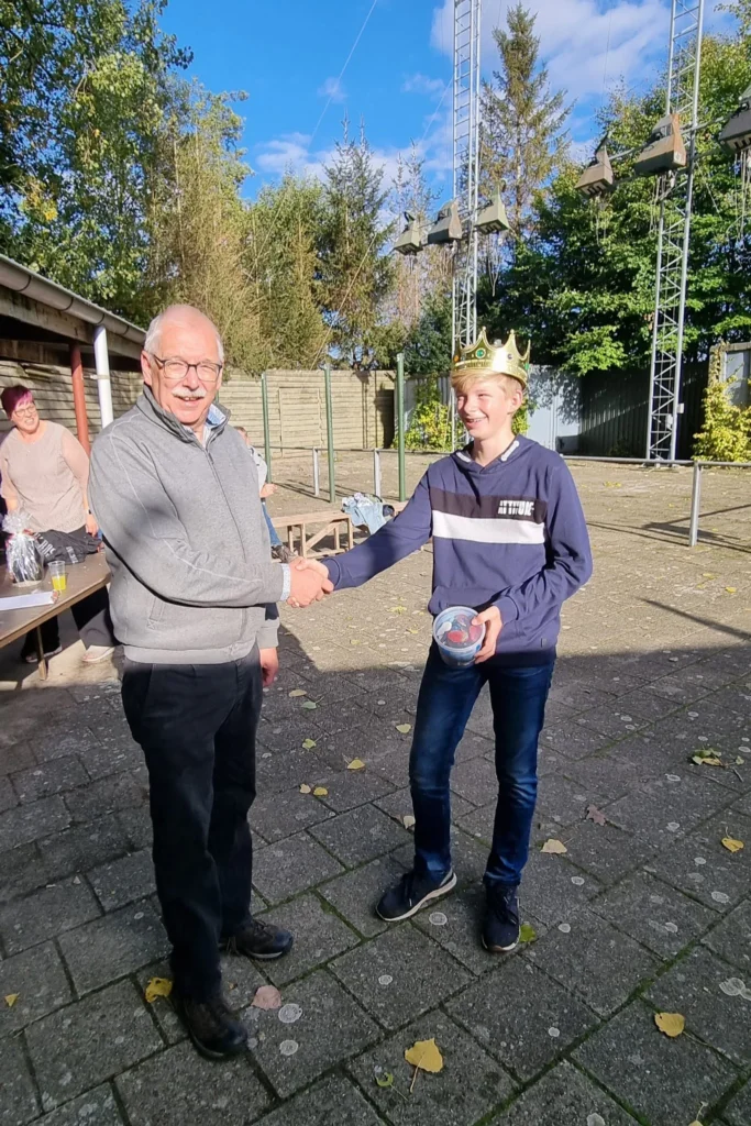 Burgerkoning en -Prins schieten 2022