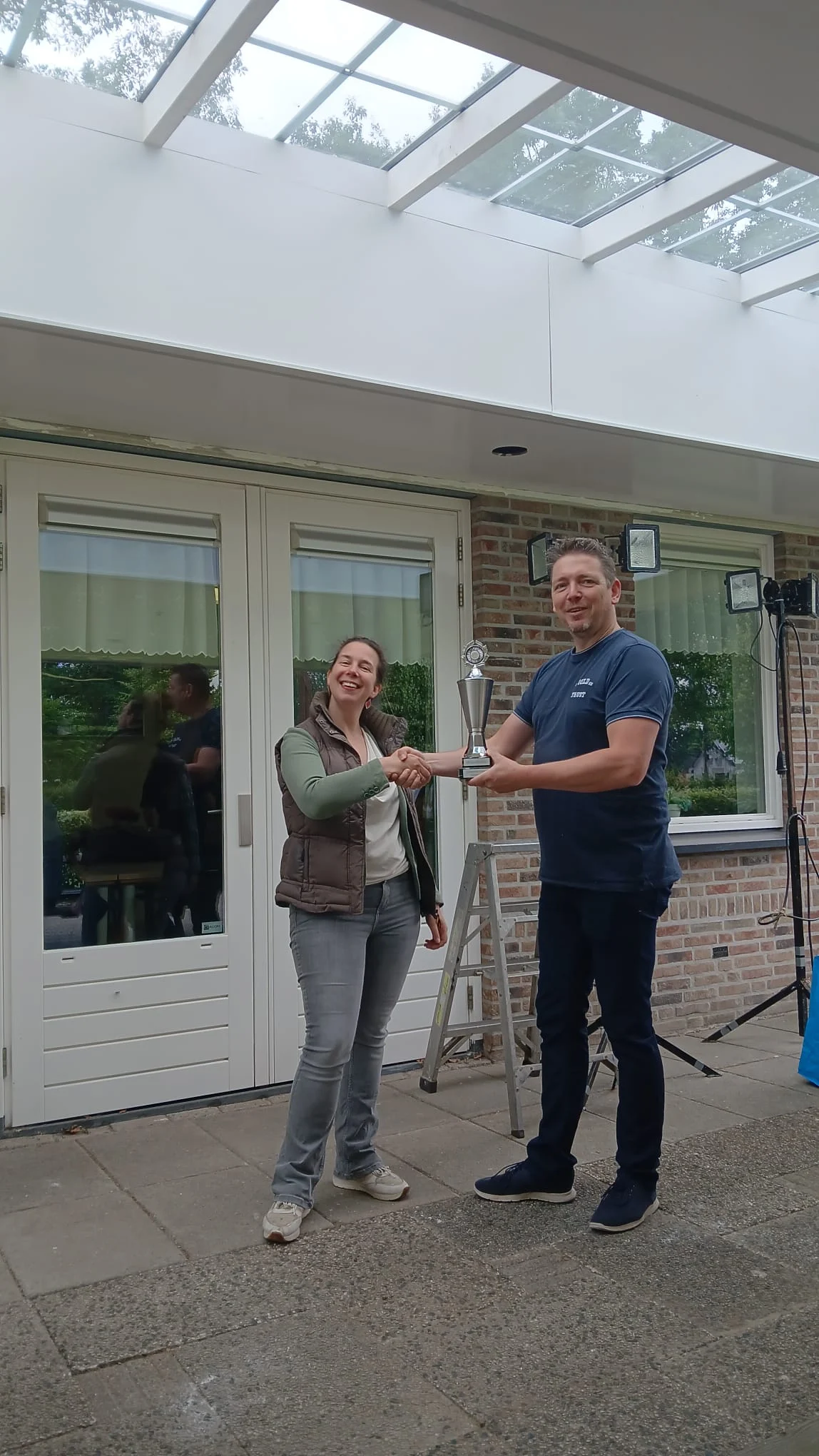 Evelien vd Heijden Kampioen onderlinge schietcompetitie