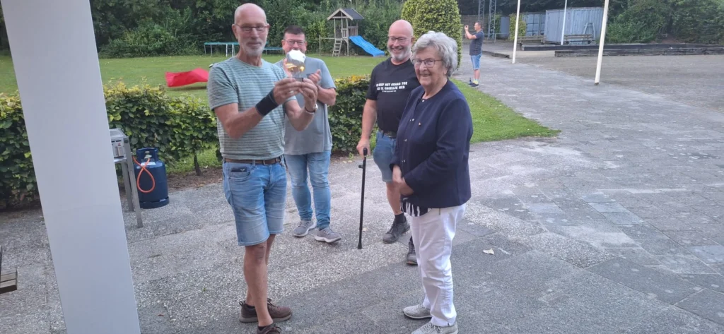 Tjeerd van der Zee wint Keizer Jos Geerts wisselschild